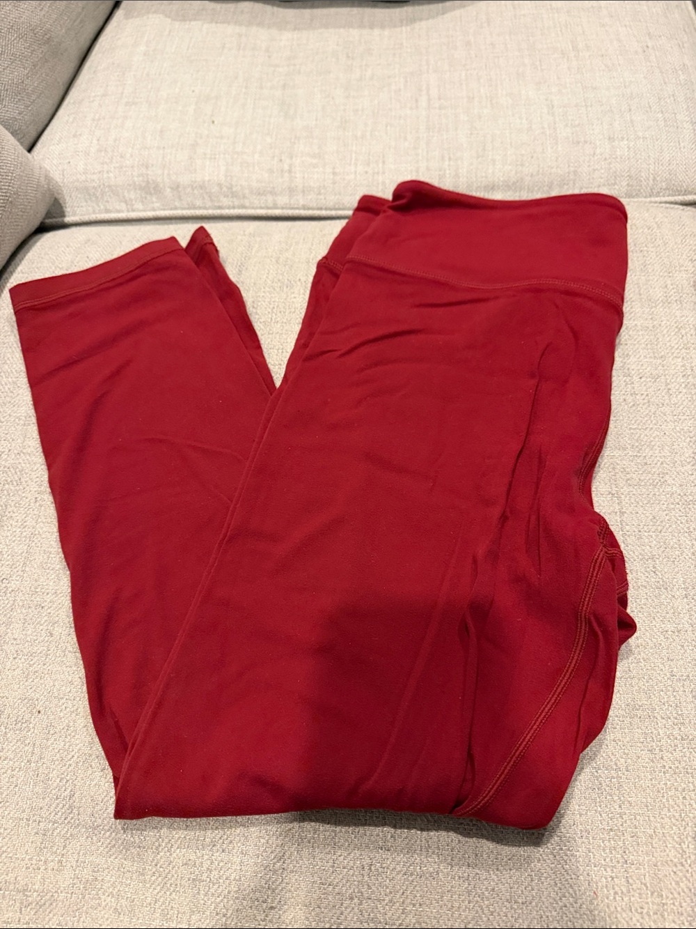 ZYIA Active Burgundy Workout Leggings